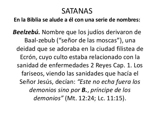Resultado de imagen para satanas biblia