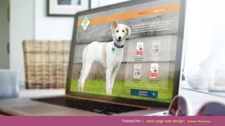 Tickled Pet | main page web design: #Adobe Photoshop
 