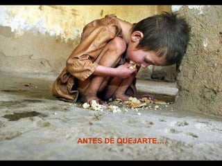 ANTES DE QUEJARTE…. 