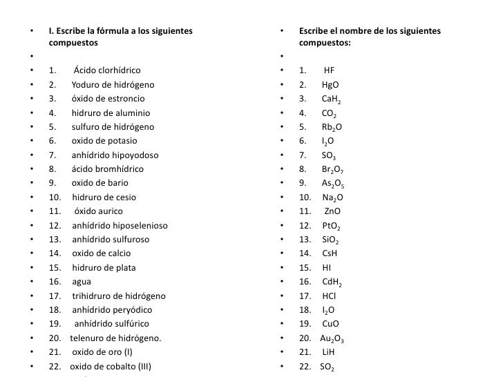 Nomenclatura