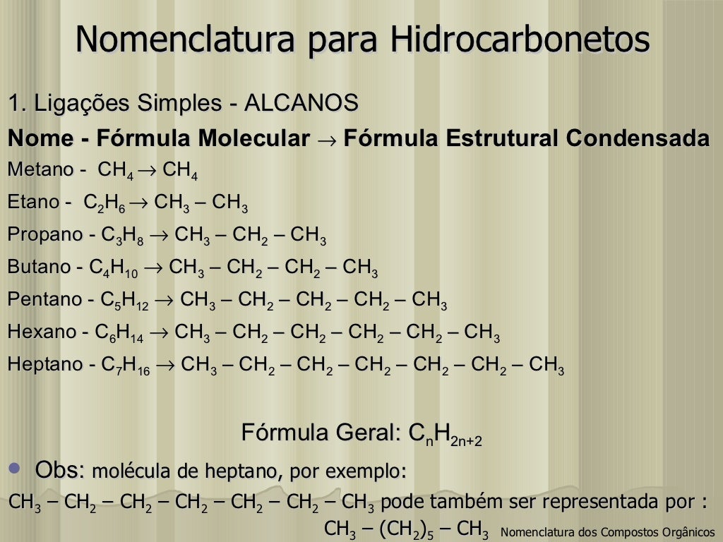 Qual é A Nomenclatura Oficial Do Composto A Seguir