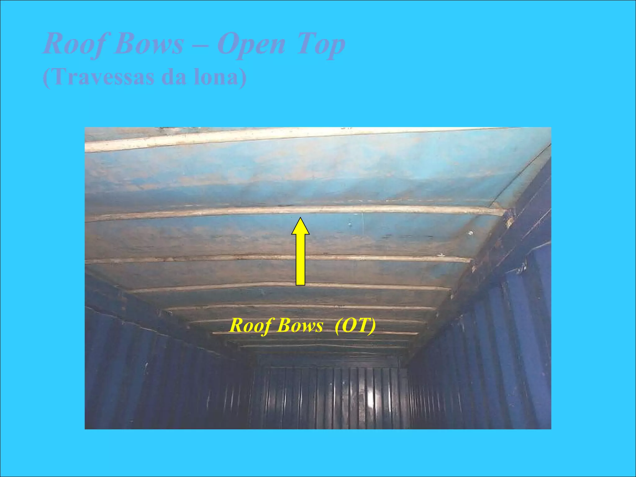 Roof Bows – Open Top
(Travessas da lona)
Roof Bows (OT)
 