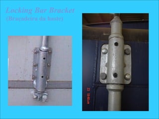 Locking Bar Bracket
(Braçadeira da haste)
 