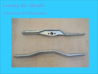Locking Bar Handle
(Alavancas de fechamento)
 