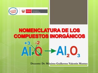 Docente: Dr. Máximo Guillermo Valentín Montes
 