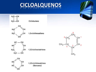 CICLOALQUENOS 
 