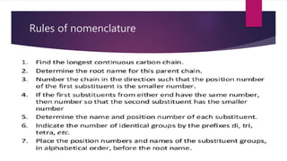 Rules of nomenclature
 