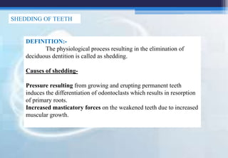 Nomenclature, eruption and shedding of teeth.pptx