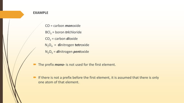 Nomenclature of inorganic Compounds | PPTX