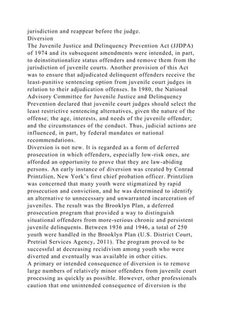 Nominal Sanctions. Warnings, Diversion, and Alternative Dispute .docx
