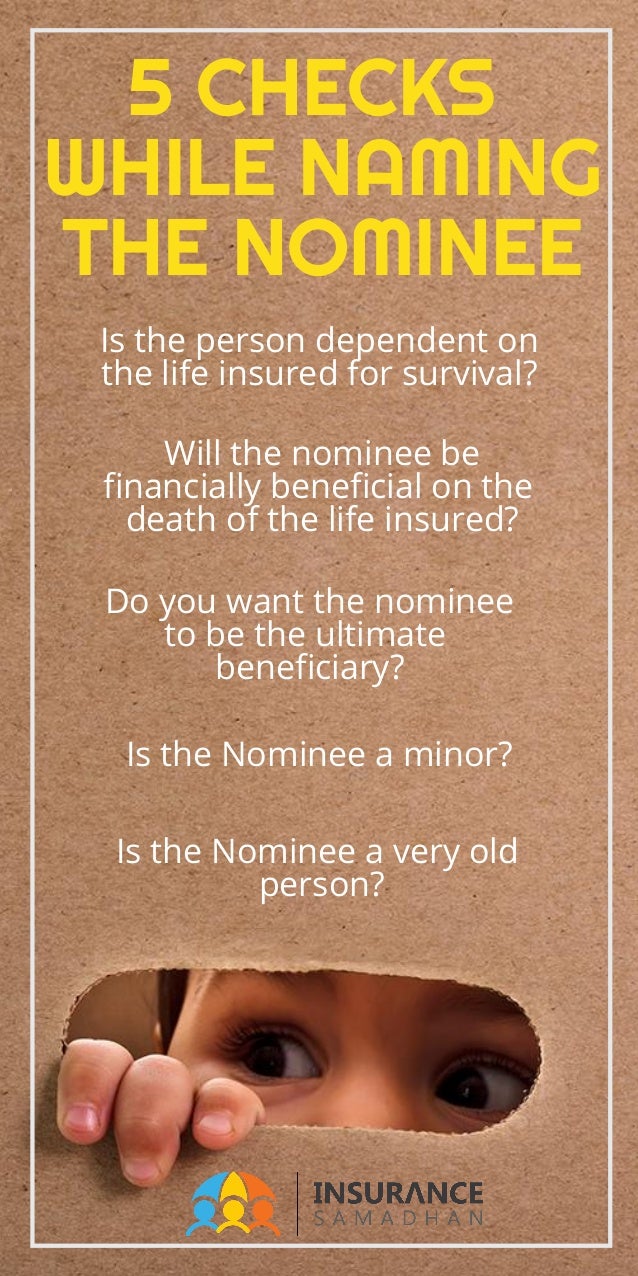 Nominee For Life Insurance Policy Nominee For Life Insurance Policy