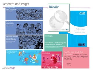 Research and Insight
 