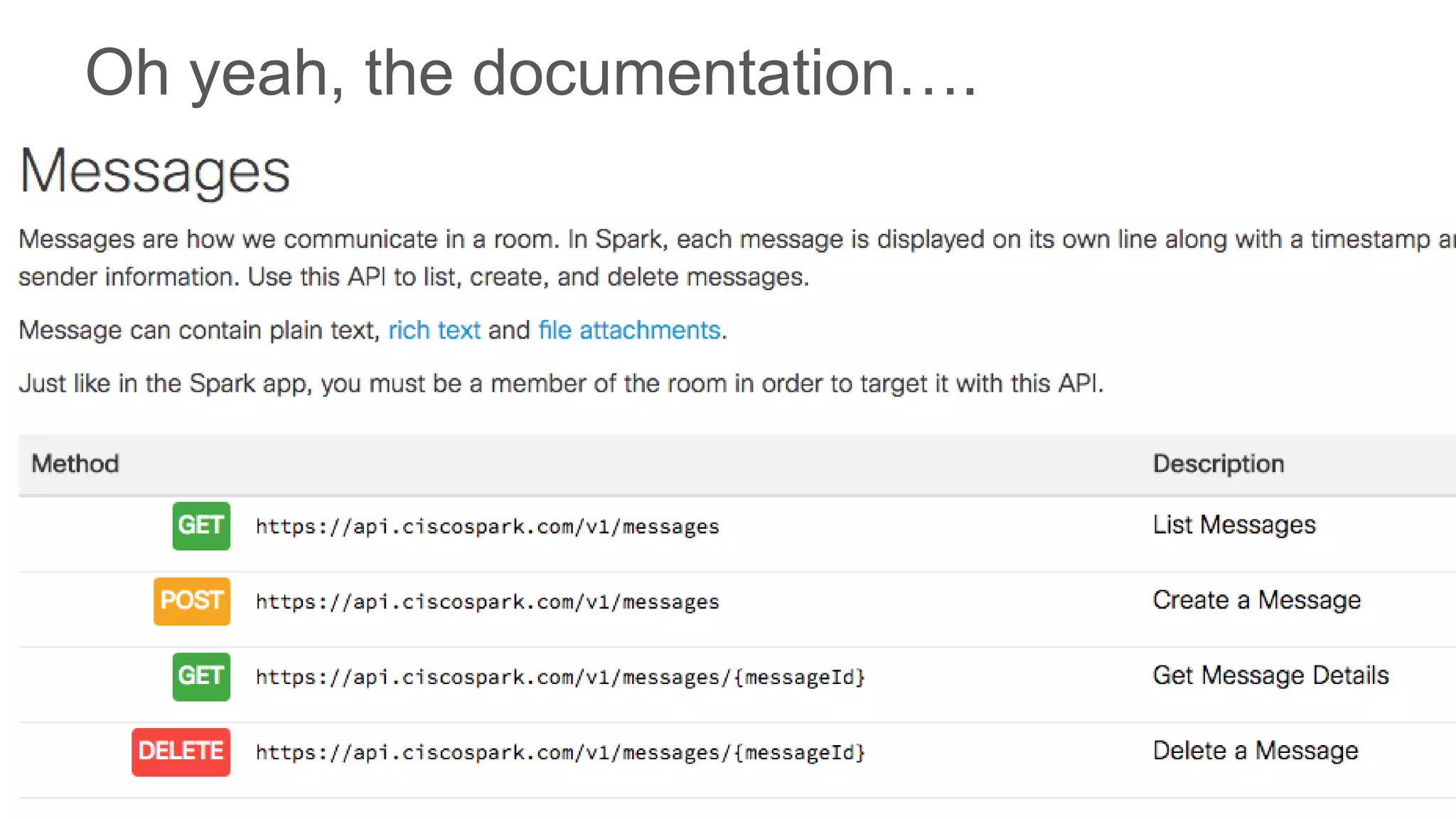 Oh yeah, the documentation….
 