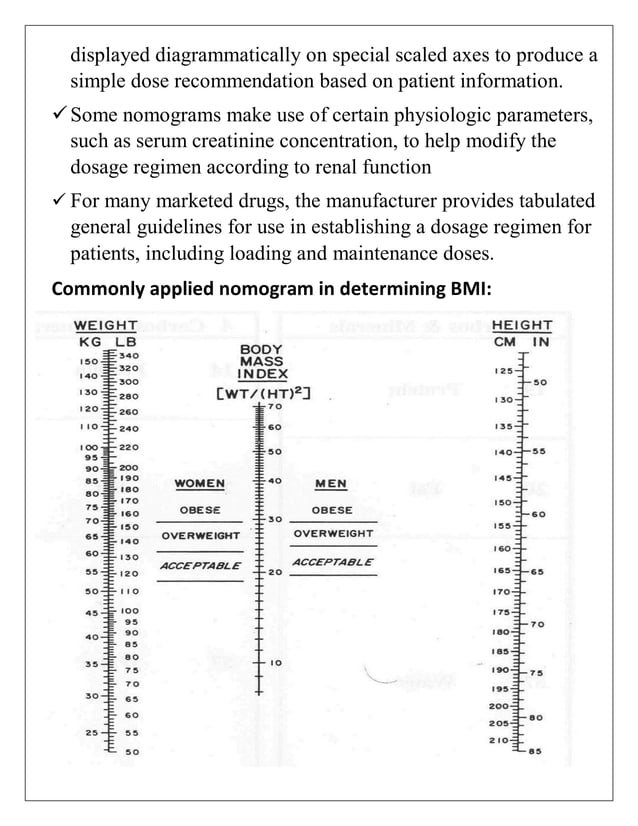 Nomograms and tabulations in design of dosage regimens | PDF ...