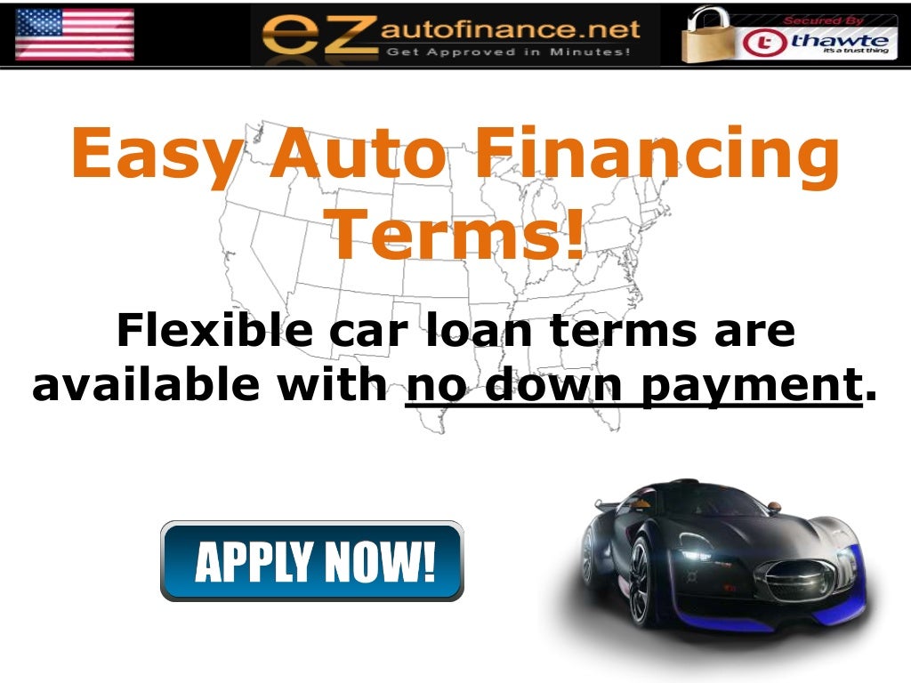 No Money Down Car Loans for Bad Credit Auto Loans 0 Down Payment
