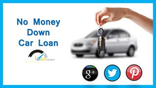 No Money
Down
Car Loan
 
