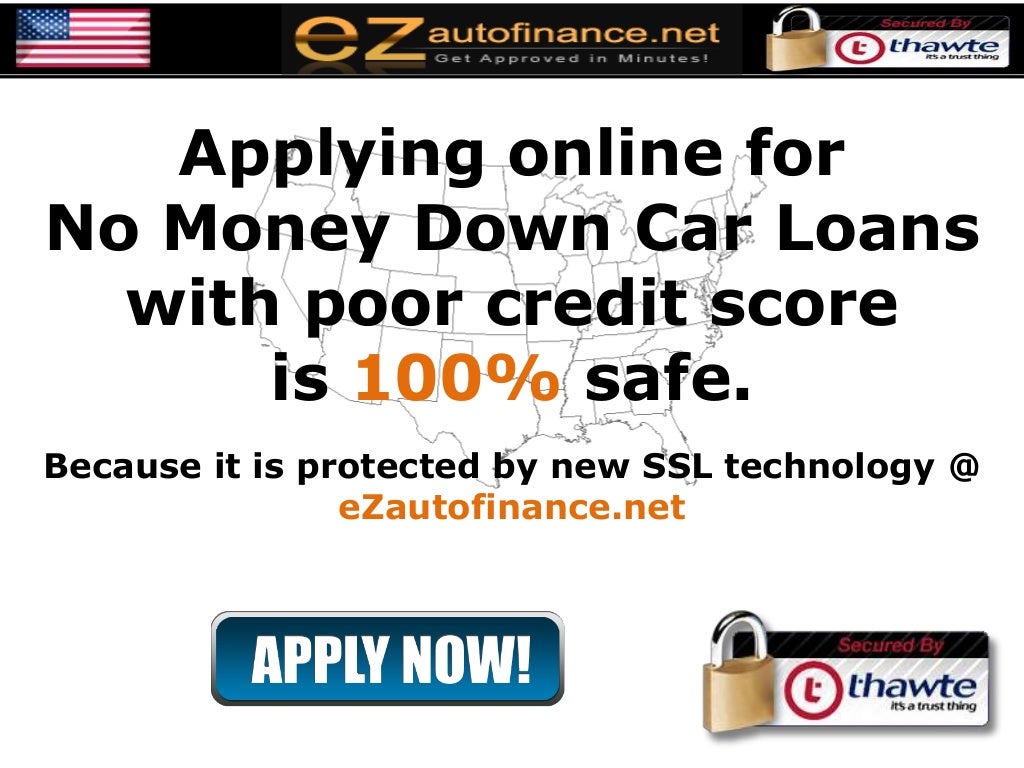 No Money for Down Payment? Auto Loans with Subprime Credit History