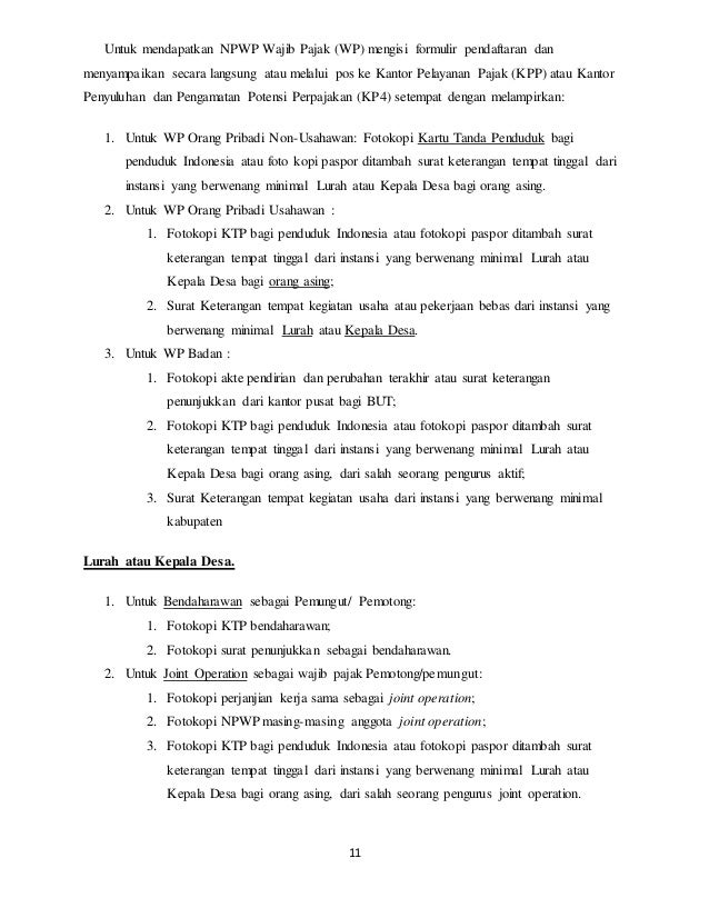 orang wajib pribadi pajak pendaftaran formulir wajib pajak Nomor pokok orang wajib pribadi pajak pendaftaran formulir wajib pajak Nomor pokok