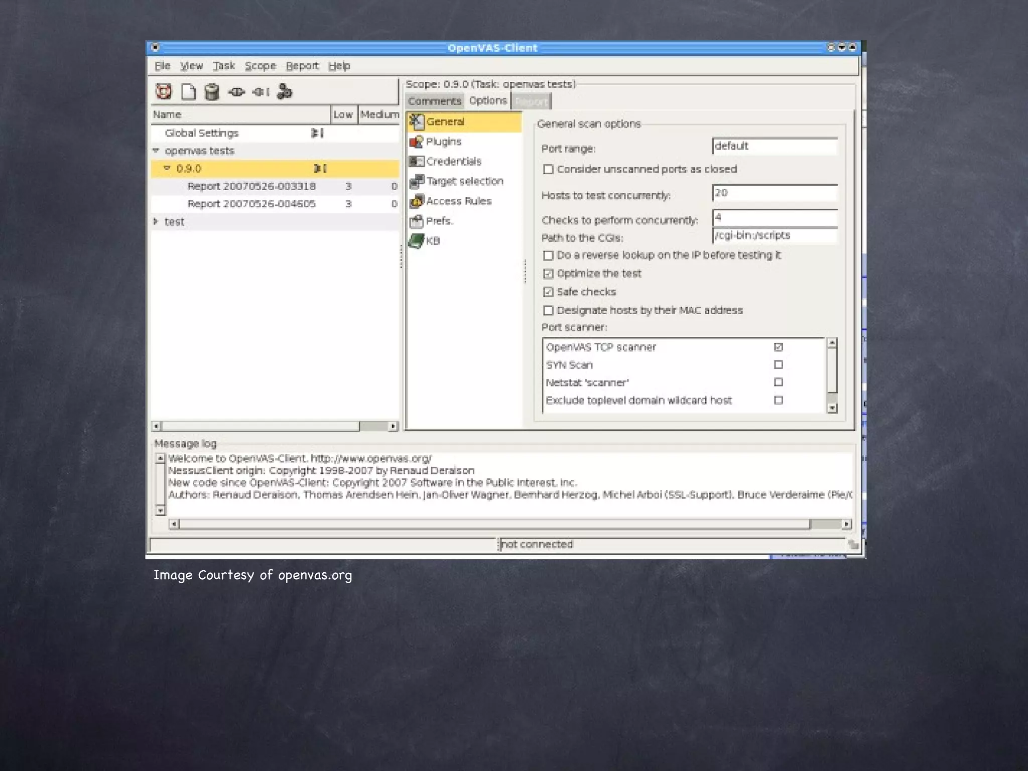 Image Courtesy of openvas.org
 