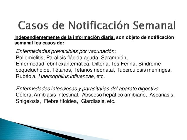 SALUD PUBLICA NOM 17 Vigilancia Epidemiológica