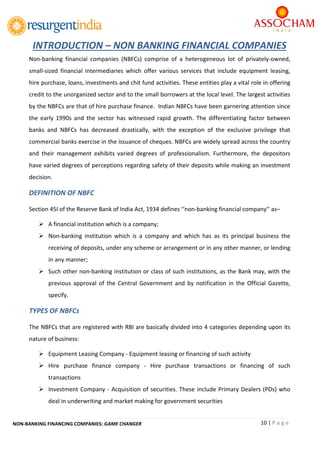 Non Banking Finance Companies - Game Changers | PDF