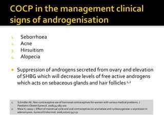 Non-contraceptive Benefits of COCP | PPTX