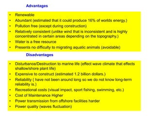 Inconsistent Energy Non conventional energy sources | PDF