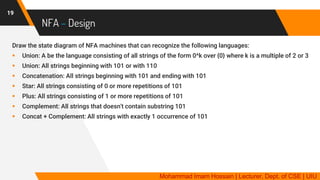 TOC 4 | Non-deterministic Finite Automata | PDF