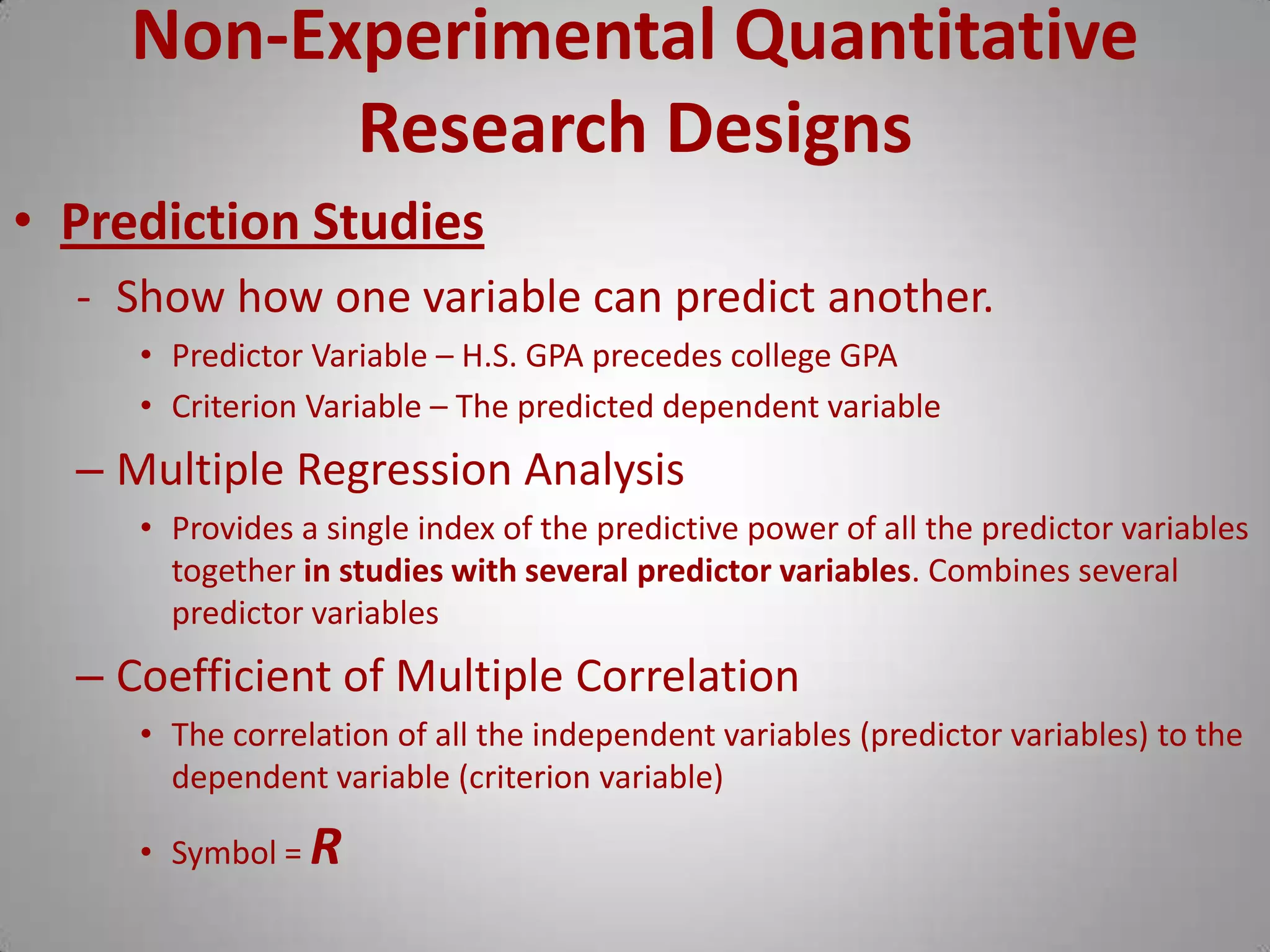  Describes a phenomenon – in the form of stats, percentages, averages, frequencies, etc. 