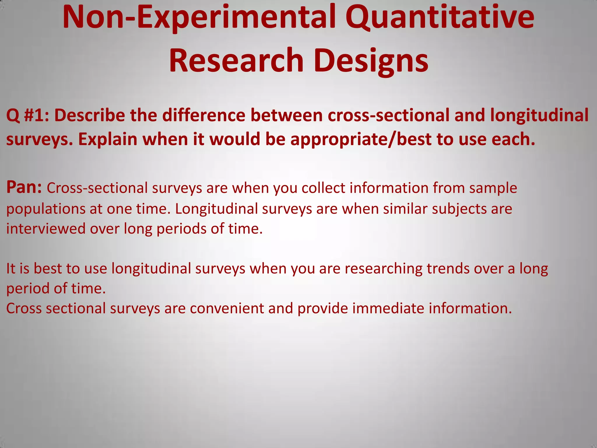 Conclusions about relationships should be made with caution