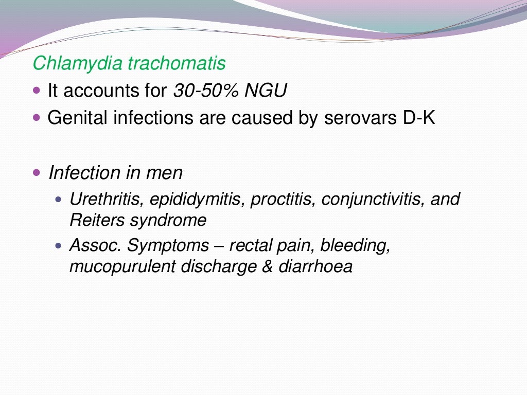 Non gonococcal urethritis