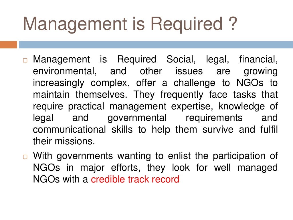 Halimbawa Ng Non Government Organization Non government organization( ng os)