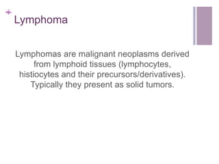Non hodgkin Lymphoma | PPTX