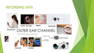 RECORDING DATA
 