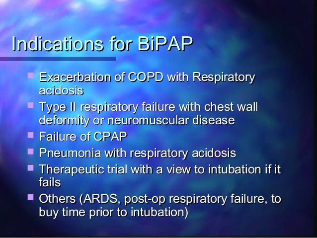 Non invasive ventilation Non invasive ventilation