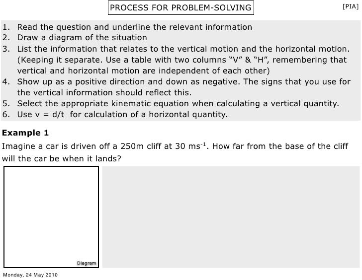 Non Linear Motion