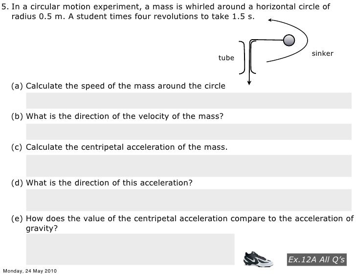 Non Linear Motion