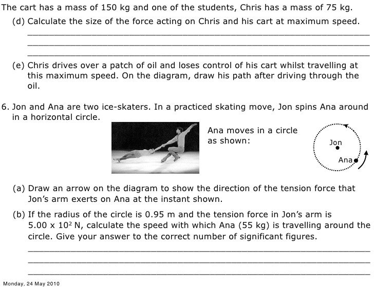Non Linear Motion