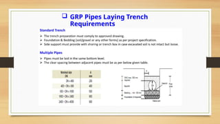 Non-Metallic GRE GRV GRP pipeline for mechanical design engineers | PPTX
