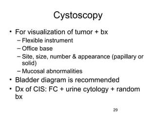 Bladder Cancer NMIBC [Dr.Edmond Wong] | PPT