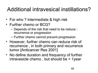 Bladder Cancer NMIBC [Dr.Edmond Wong] | PPT
