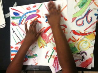 Examples Non-Objective Student Art