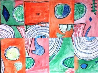 Examples Non-Objective Student Art