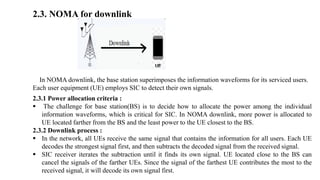 Non orthogonal multiple access | PPTX