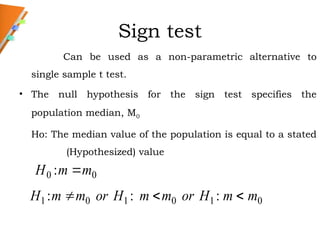 Non-parametric presentationnnnnnnnnnnnnnn | PPT