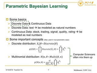 Non parametric bayesian learning in discrete data | PDF