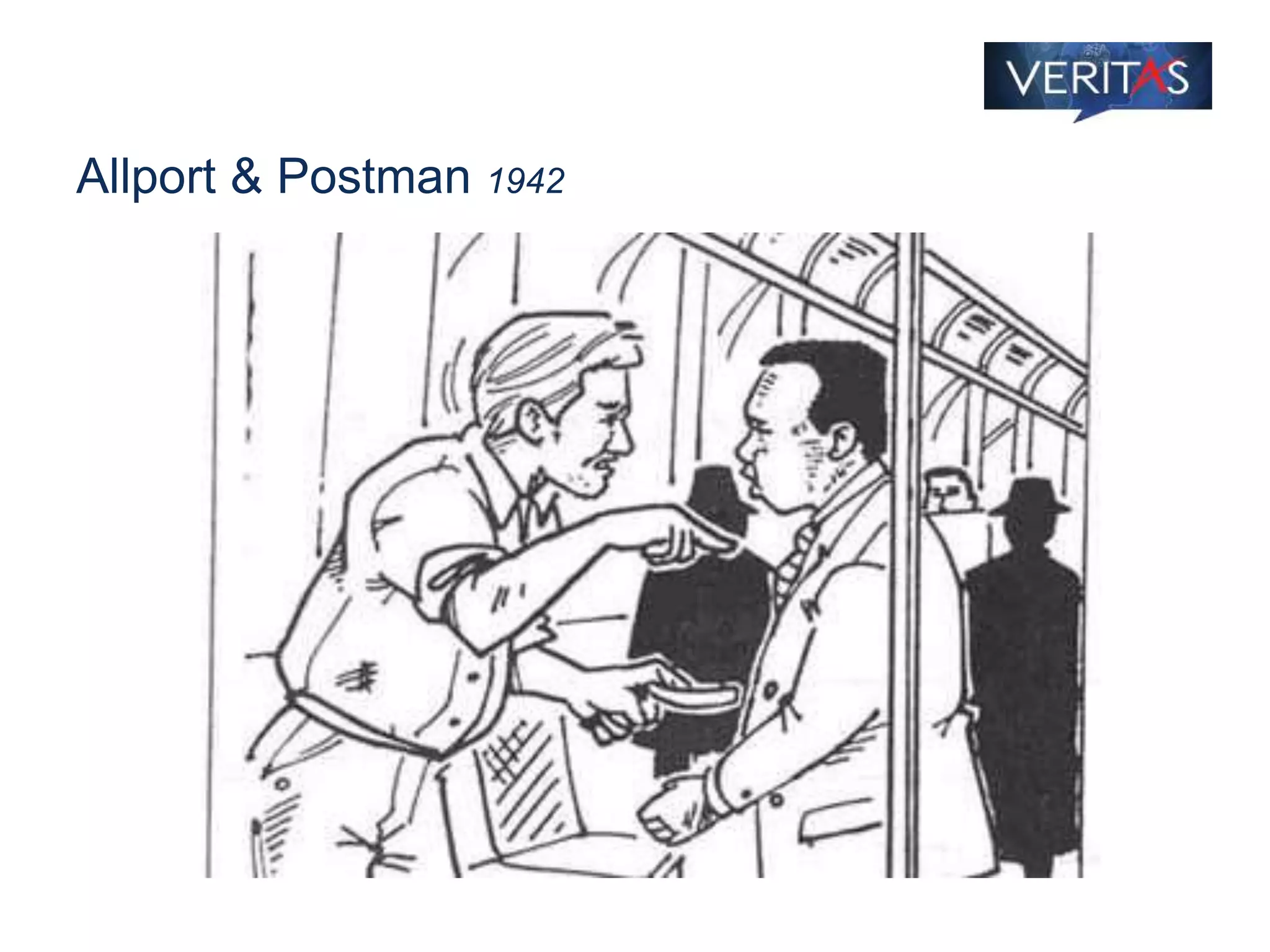 Allport & Postman 1942
 