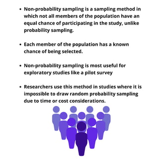 Non probability sampling | PDF