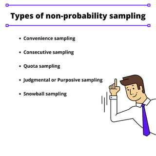 Non probability sampling | PDF