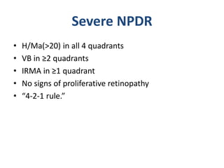 Non proliferative diabetic retinopathy by phaneendra akana | PPTX
